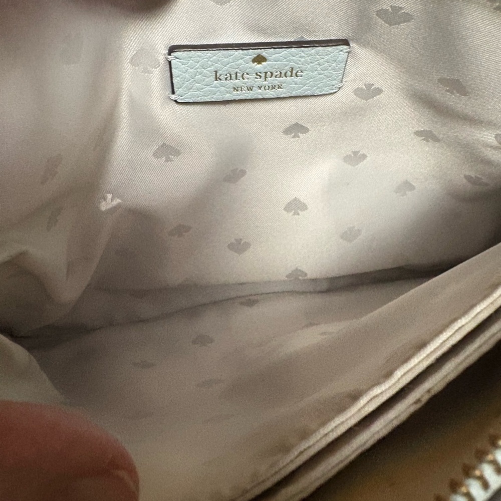 Kate Spade baby blue Leather Crossbody Bag - Picture 3 of 3